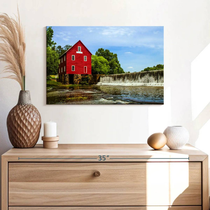 Lilie Starr's Mill, 16" H x 24" W
