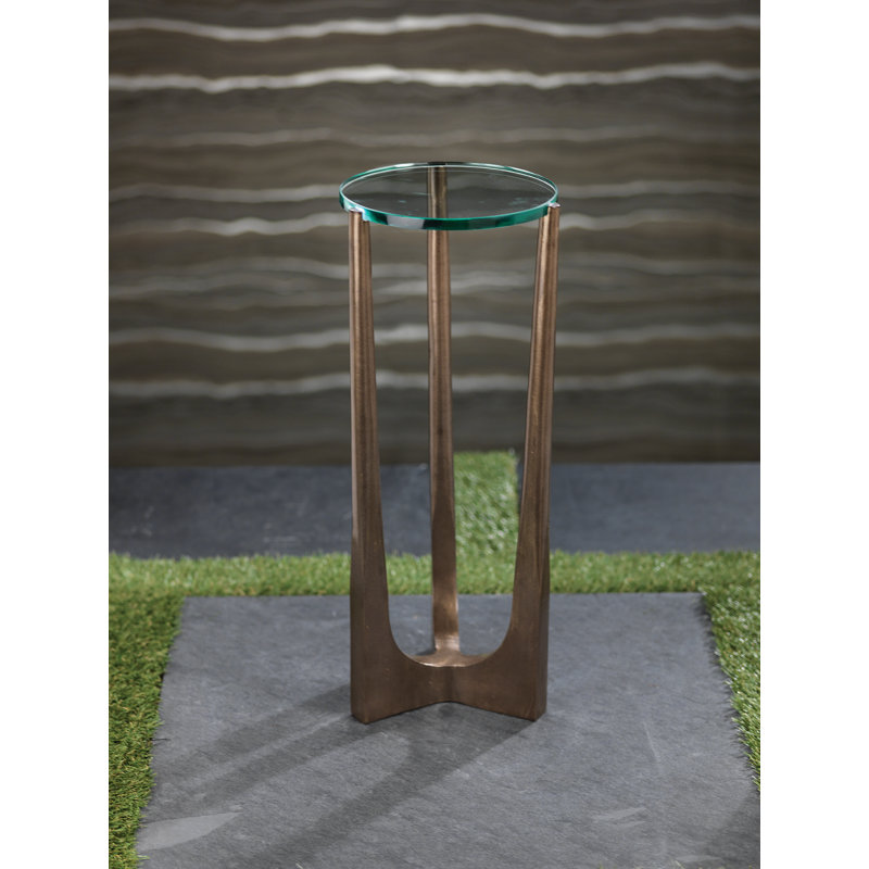 Honaker Glass Round Pencil Edge Table Top