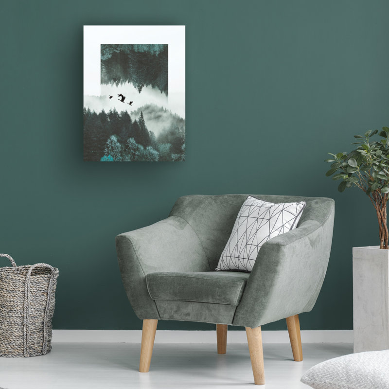 "Misty Skein I" deologia sur toile, H 19 po x l 14 po