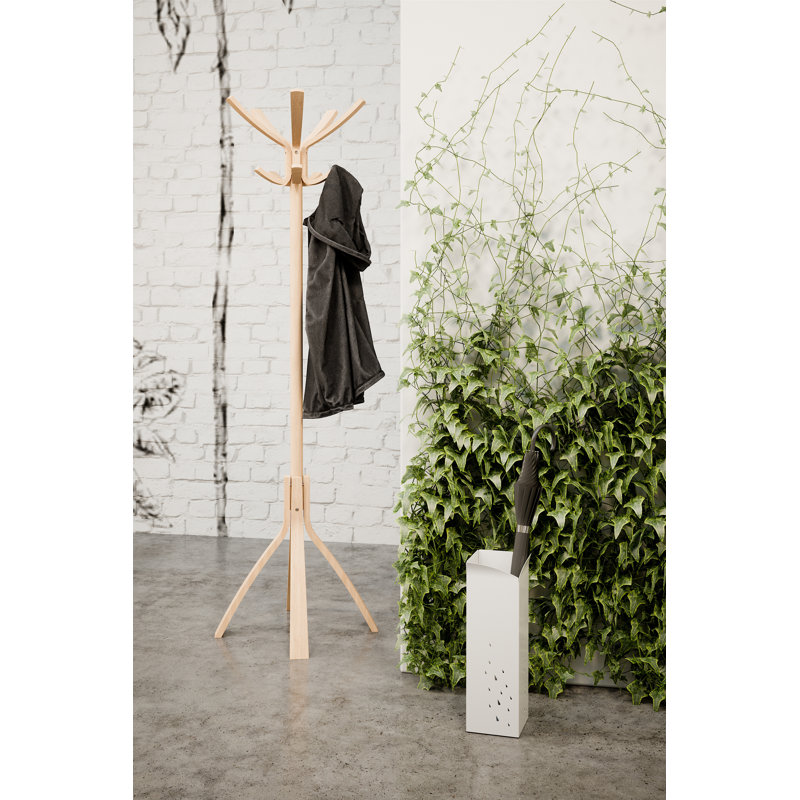Annaleia Freestanding Coat Rack, Light Brown