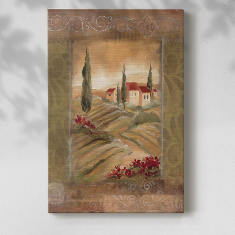 Tuscan Serenity II - Cavalerie enveloppée de galerie, H 60 po x l 40 po