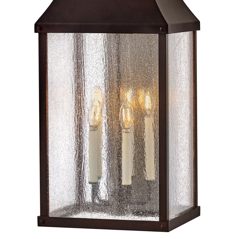 Beacon Hill 5 - Light Outdoor Wall Lantern, Blackened Copper