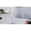 Vela 31 in. x 58.25 in. Frameless Single Fixed Bath Panel-58119975