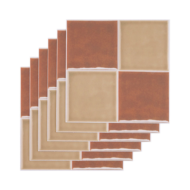 No Subject Wall Decals, Orange/Brown