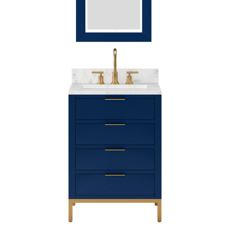 30'' W Single Vanity, Monarch Blue, 24", No