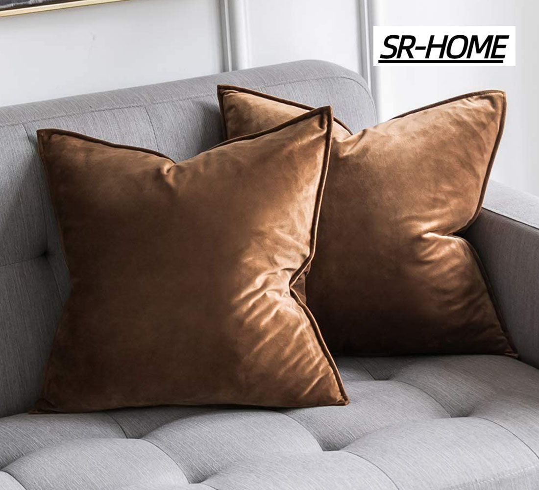 SR-HOME Velvet Pillow Cover