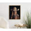 Horse Wearing a Western Cowboy Hat by The Creative Bunch Studio Framed Wall Art Print-49791996-49791997