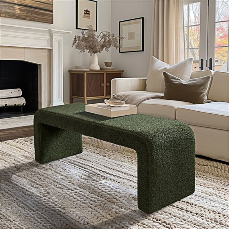 Banc avec revêtement