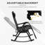 Chaises berçantes d'extérieur 2 pièces Outsunny-1271859686