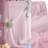 Wrinkle Free Chiffon Backdrop Curtains, 2 Panels Sheer Drapes For Backdrop, Wedding Tulle Curtains, 4.9x 9.8ft Sheer Curtain Drapes For Party Birthday Wall Decoration-783263733