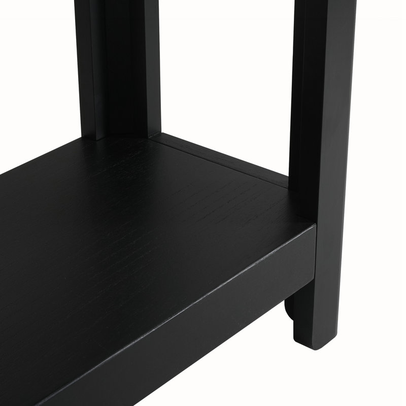Console de style campagne moderne, Noir