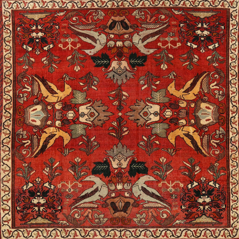 Southwestern Indoor Rug, Square 8'