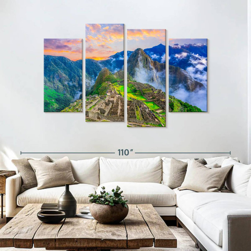 Lilie Iconic Machu Picchu, 54" H x 84" W