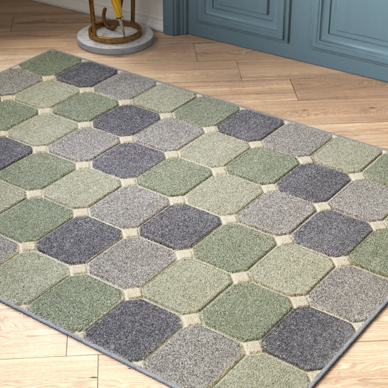 Gossard Geometric Area Rug, Rectangle 80 x 150cm