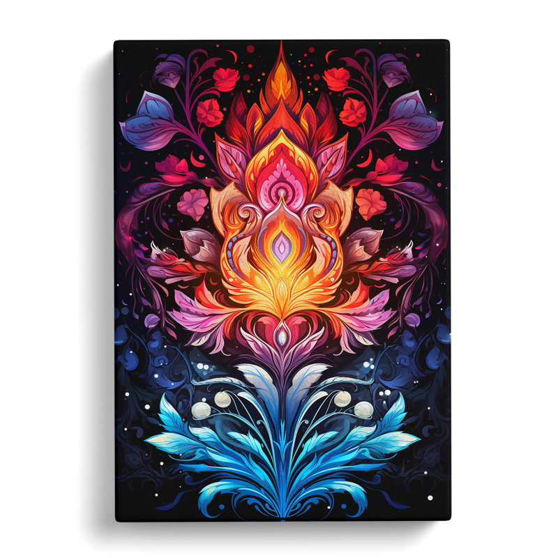 Mandala Informel No.3 - No Frame Print, 76cm H x 50cm W x 3cm D