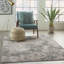 Uptown Abstract Area Rug in Gray/Ivory/Blue-41734197