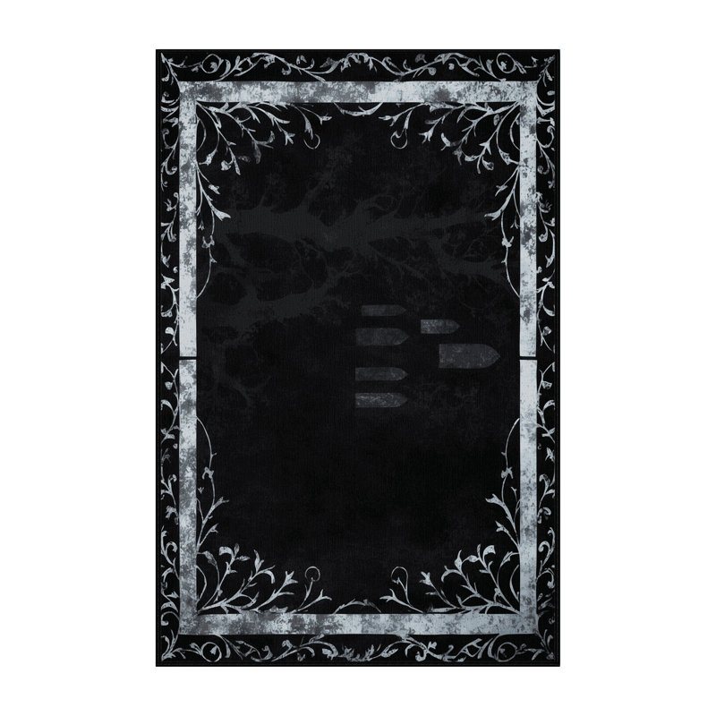 Twilight Scroll Rug, Rectangle 2' x 3'
