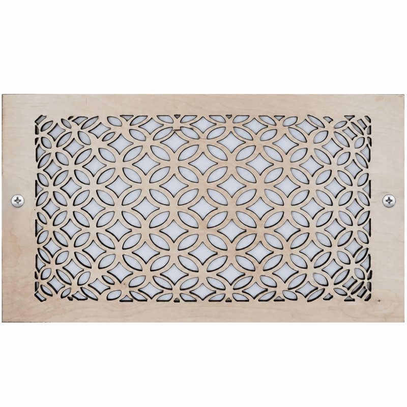 Registres muraux et de plafond Stellar Air 6 x 24 (ouverture de conduit) 8 x 26 - cercles 3D