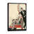 Black Floater Framed