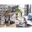 Delafield 115cm Solid Wood Top Console Table