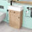 Bathroom Vanity with Reversible Sink and Adjustable Shelf