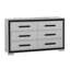 DRESSER NOIR GRIS ADELAIDE