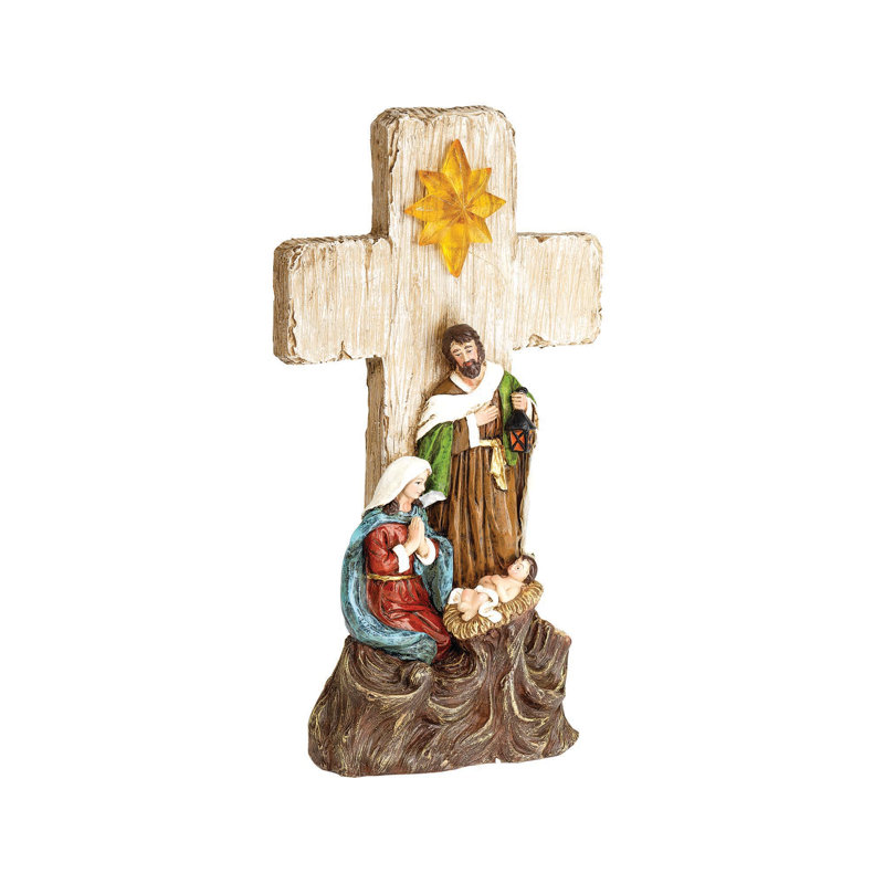 Résine HOLY Family Cross