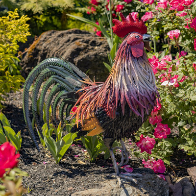 Arondel Animals Weather Resistant Metal Garden Statue