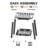 Shower Bench Seat, Non-Slip Shower Benches For Inside Shower To Sit On, HDPE Waterproof Shower Stool For Shaving Legs, Shower Chair With Adjustable Feet For Bathroom, Indoor/Outdoor Use, Grey-166326734