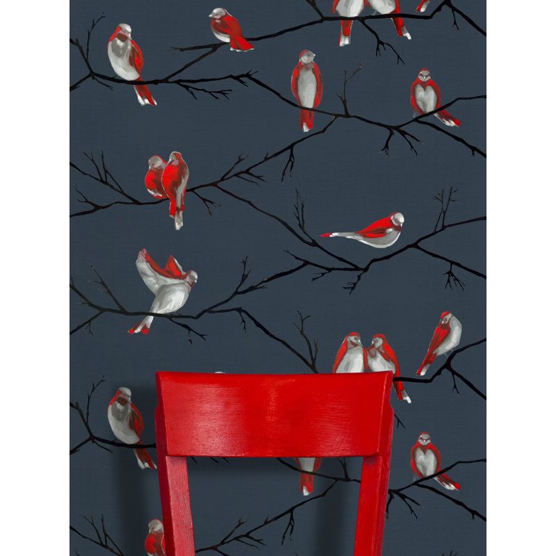 Flock of Lovebirds