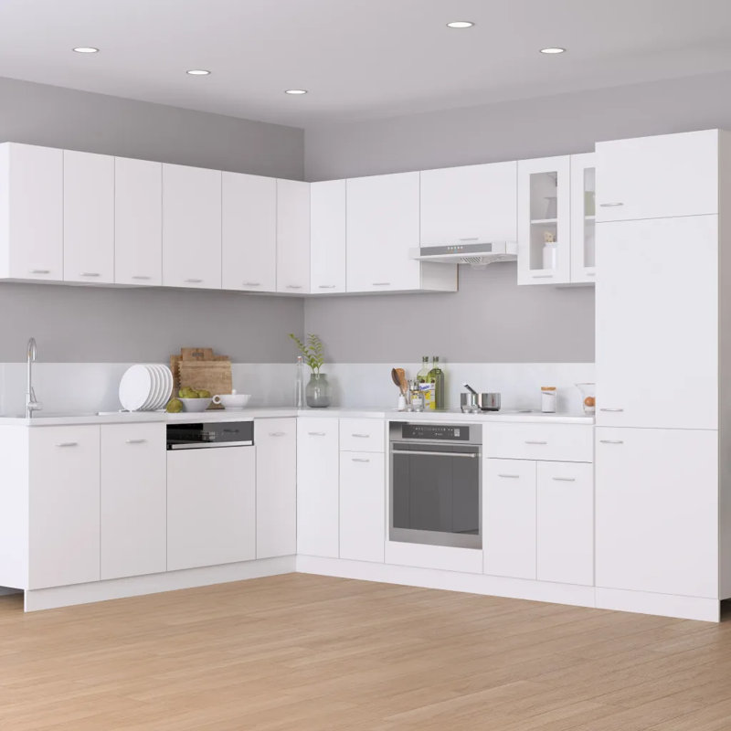 Hanging Glass Cabinet Lyon, White