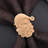 Gold Napkin Rings in Santa Claus for Elegant Kitchen and Table Settings for Christmas and Daily Use