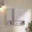 Armoire de salle de bain murale 12 "/ 24" / 36 "/ 48" Vowar avec portes à fermeture douce, tablette réglable-218983928-222466203