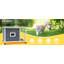 Abri pour animaux de compagnie gris