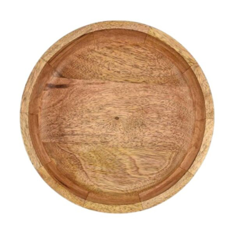 BOL DÉCORATIF DE TABLE EN BOIS DE MANGUE