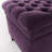 51.24D X 20.47W 18.30H Purple Fabric - Birch Legs Living Room Storage Option Exterior, Enhancement-830243244