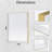 Aluminum Frame Bathroom Vanity Mirror,Tempered Glass Rectangle Wall Mirror-2102544543-2102544545