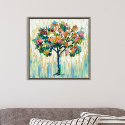 "Blooming Tree" par Silvia Vassileva, reproduction d’art sur toile tendue