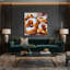 Art mural sur toile, "Desserts Beignets" gris-120511645