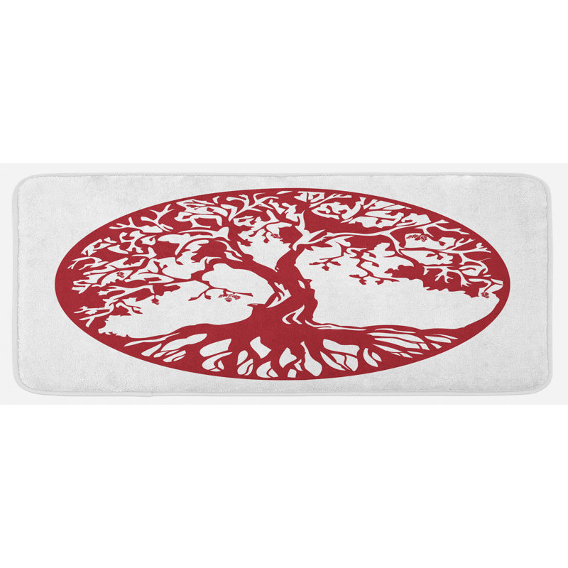 Eclectic Synthetic Kitchen Mat