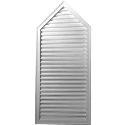Peaked Gable Vent, Functional