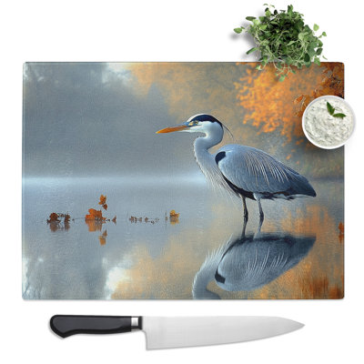 Heron X1  Glass Chopping Board