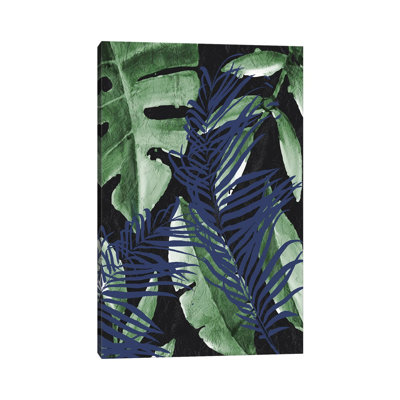 Tropic Palms I by Kimberly Allen - Wrapped Canvas Print