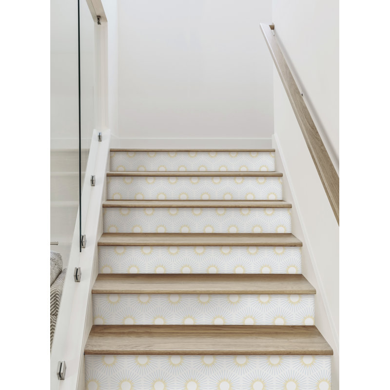 Montant d'escalier Sunburst, H 6,5 po x l 48 po