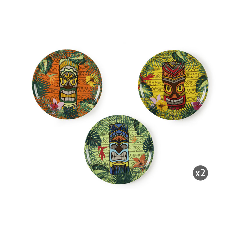 Excelsa Tiki Porcelain 31cm Pizza Dish