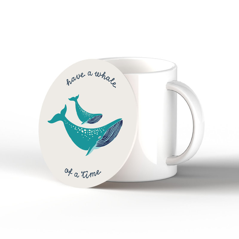 Ceramic Round 1 Piece Coaster