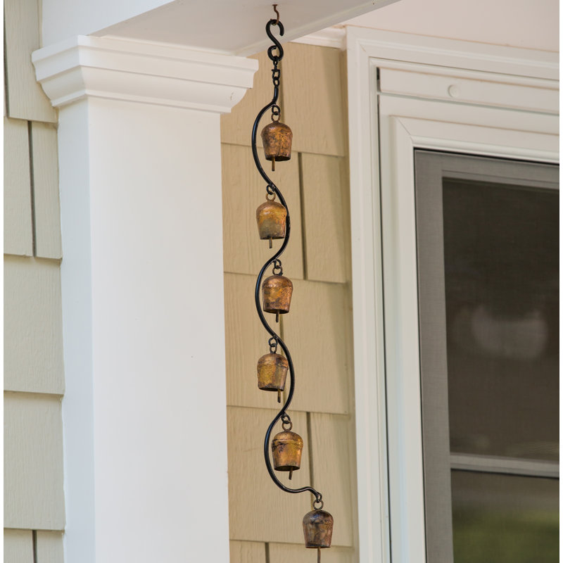 Hanging Metal Bell Garland
