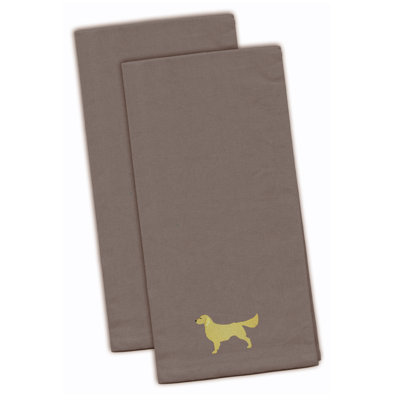 Cotton Embroidered Tea Towel Kitchen Towel