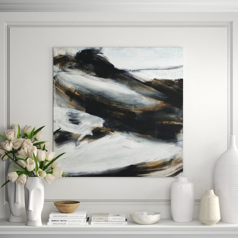 Tracing The Night Painting by Samuel Kane, 40" H x 40" W x 1.5" D, Outdoor