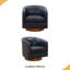 Chaise pivotante en cuir fleur-1465648828